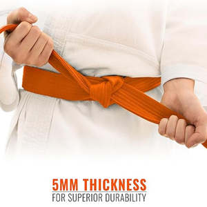 Unisex Taekwondo Karate Judo <b>Belt</b> PVC Double Stitched Martial Arts <b>Belt</b> for Kids & Adults (MOQ 1 Piece) - Product Image 1