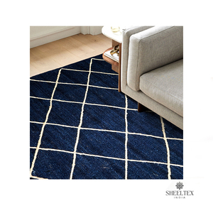 Vente en gros de tapis de jute de luxe faits à la main taille personnalisée pour un usage domestique design moderne écologique par un fournisseur professionnel - Product Image 6