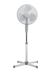 Ventilatore oscillante da pavimento, 3 velocità, 55W, 40cm (F-Bright 2433402-S) - Product Image 1