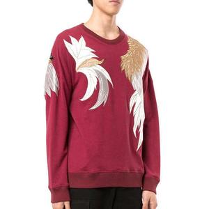 Sudaderas extragrandes de algodón pesado para hombre, ropa de calle térmica con logotipo personalizado y hombros caídos para invierno, venta al por mayor, diseño liso - Product Image 5