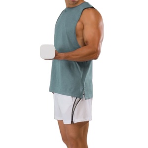 Chaleco Deportivo sin Costuras para Hombre, Diseño de Punto Calado, Corte Holgado, para Fisicoculturismo, Unisex, Cómodo, para Entrenamiento, Baloncesto - Product Image 4