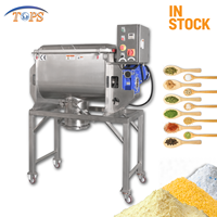 Blender Pita Ganda Berkualitas Tinggi 500L dengan Motor Pompa Stainless Steel untuk Pencampur Bubuk Protein Nabati, Daging, Kasein, dan Oat