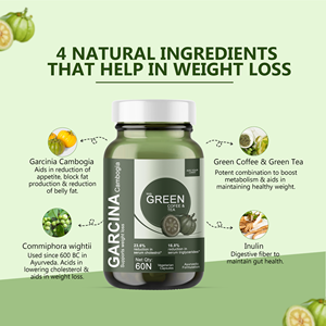 Meilleures capsules amincissantes à l'extrait de Garcinia Cambogia 100% naturel pour la gestion du poids, 60 capsules/flacon, 2 capsules par jour - Product Image 4