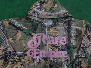 เสื้อฮู้ดดี้ซิป ลายพรางต้นไม้สไตล์วินเทจ ผ้าฝ้าย 100% คุณภาพสูง พิมพ์ลายดิจิทัลตามสั่ง ทรงโอเวอร์ไซส์ ใส่ได้ทั้งชายและหญิง สำหรับฤดูหนาว - Product Image 4