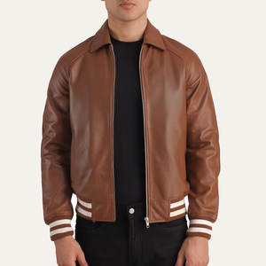 Blouson d'aviateur versity personnalisé OEM pour hommes, broderie spéciale style baseball avec poches en toile, blouson versity personnalisable - Product Image 3