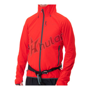 Veste softshell respirante de haute qualité pour hommes pour la conception sportive d'hiver avec col à capuche pour les sports de plein air - Product Image 2