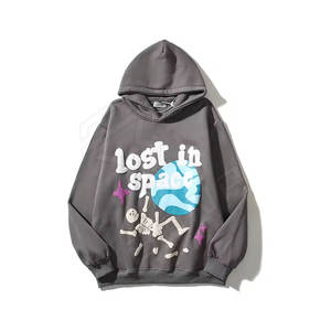 Sweat à capuche homme personnalisé à manches complètes léger pour l'extérieur Sweats à capuche thermiques personnalisés OEM à faible quantité minimale de commande pour hommes - Product Image 6