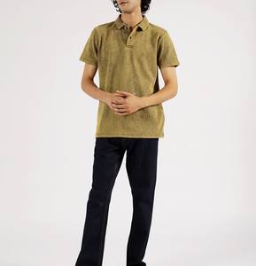 Polos Slim Fit pour hommes élégant coton décontracté été mode Streetwear hauts à manches courtes - Product Image 1