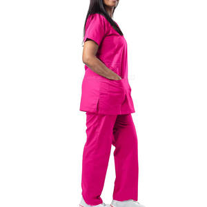 Conjunto de Uniformes Médicos, Suaves, Ligeros y Transpirables, para Enfermeras y Doctores, en Varios Colores - Product Image 2