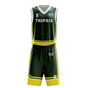 Ensemble d'uniformes de basket-ball pour hommes de Pékin personnalisés dernière conception avec short brodé respirant pour l'entraînement. - Product Image 1