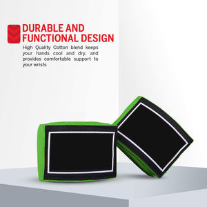 Envolturas de mano de neopreno más vendidas, ropa de gimnasio hecha en fábrica para levantamiento de pesas, cómodas envolturas de soporte para muñeca - Product Image 3