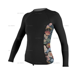 Women Compression Rash Guards Custom Made High Quality Surfing Rash Guards Highly Protective Compression Shirts for Surfing - Product Image 6