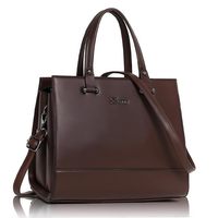 Sac à main de luxe pour femme en cuir véritable de qualité supérieure, avec bandoulière réglable, poignées supérieures, fermeture éclair, chaînes et bouton, écologique pour un usage quotidien