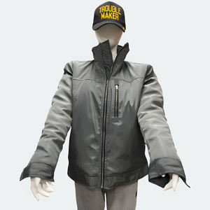 Chaqueta Acolchada Ligera con Cuello Alto, Chaqueta de Invierno con Cremallera, Chaqueta Unisex Personalizada de Venta Caliente - Product Image 1