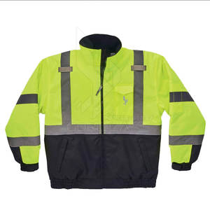 Ropa de Trabajo de Alta Visibilidad, Suministro de Fábrica, Ropa de Seguridad para la Construcción, Reflectante 3M, Impermeable, Anti-Calor, Chaqueta de Trabajo - Product Image 1