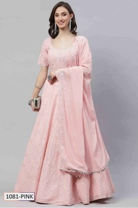 Nouveau Lehenga Choli semi-cousu exclusif pour la fête de mariage et les occasions de festival disponibles au prix de gros - Product Image 5