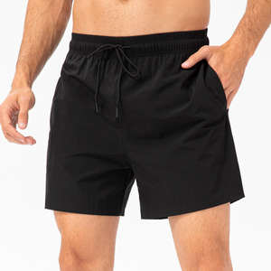 Short d'entraînement de gym à séchage rapide pour hommes avec poches 7 shorts athlétiques de course légers pour l'extérieur décontracté - Product Image 1