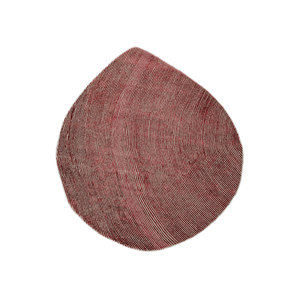 พรมขนสัตว์และใยวิสโคสสีเบจและสีน้ำตาล ทอมือลายทาง 3 มิติ สำหรับตกแต่งบ้าน รุ่น Tnq-1203 - Product Image 1