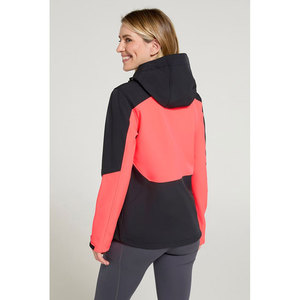 Veste souple à panneaux multicolores pour femmes, confortable et durable, décontractée, imperméable et à fermeture éclair - Product Image 3