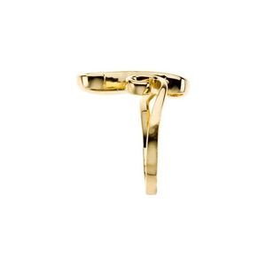 Romantic Bohemian 18K Gold Plated Freeform <b>Ring</b> Natural Gemstones Inlay Gift for Children - Product Image 4