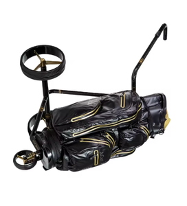 Carrito de Golf Eléctrico de Carbono Jucads 2.0 con Batería de Litio y Función de Empuje, Ofertas Especiales de Viaje, Carritos de Golf - Product Image 1