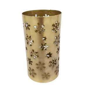 Porte-bougie décoratif en métal pour la maison, finition dorée, couleur noire, design moderne, récipient à bougie, Pâques, fait à la main, luxe - Product Image 4