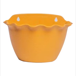 Elegante maceta colgante redonda para interiores/exteriores que mejora la decoración del jardín o del hogar con macetas - Product Image 1