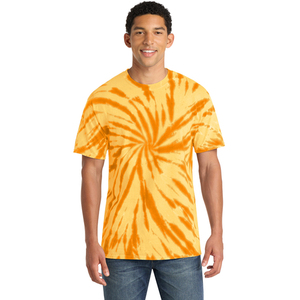 Color Burst <b>Tie</b> Dye Shirt Vibrant Swirl Print Unisex Cotton T-Shirt | Ideal for Summer, Sports & Casual Wear - Product Image 1