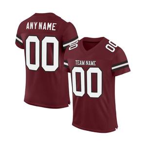 Production de maillots de football respirants sur mesure en grandes tailles pour les marques, fabrication directe en usine, manches courtes, impression personnalisée - Product Image 1