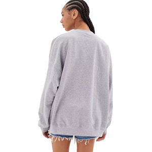 Sudadera con Capucha Extra Grande de Algodón 100% con Estampado Personalizado en la Parte Delantera para Mujer - Product Image 4