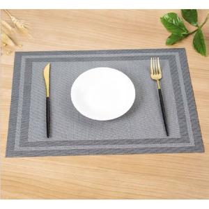 Tapis de Table tissé en toile de Jute, style classique, Design personnalisé, rayures, Logo de haute qualité, tapis de Table à manger personnalisé, prix de vente directe - Product Image 3