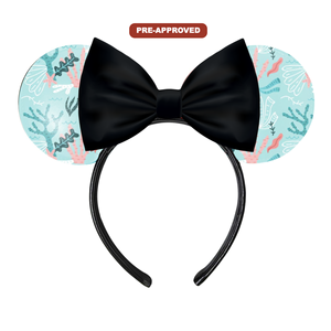 Serre-tête personnalisable en vinyle noir en forme d'étoile de mer à peindre soi-même – Cadeau tendance pour enfants, activité créative - Product Image 1