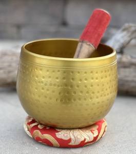 Taille et couleur personnalisées Bol chantant en laiton en métal de qualité supérieure de forme ronde jetable - Product Image 6