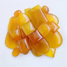 Piedra de cabujón de piedras preciosas sueltas de ónix amarillo para hacer joyas, anillo colgante, collar, pulsera, pendiente - Product Image 3