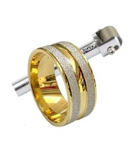 Tour à métaux manuel EAGLION INTERNATIONAL Diamond Big Magic Wheel (Modèle MW) pour la conception de fonds de bijoux - Matériau MS