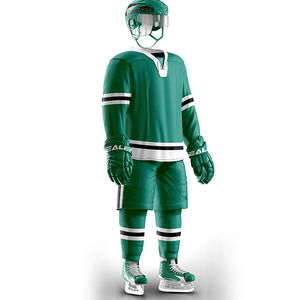 Uniforme de hockey sur glace pour hommes adultes 100% polyester séchage rapide et respirant couleurs personnalisées fabriqué au Pakistan coupe surdimensionnée - Product Image 6
