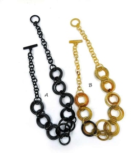 Collar de cuerno de búfalo Natural pulido, pieza de declaración atemporal para mujer, accesorios, conjunto de colgante de cuerno de alta calidad para fiesta - Product Image 6