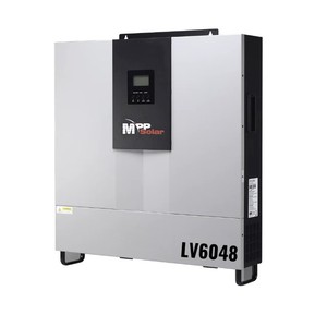 อินเวอร์เตอร์โซลาร์เซลล์แบบรวมทุกอย่างในเครื่องเดียว M P P Solar 89034 6000W ระบบแยกเฟส 120V/240V จ่ายไฟ 48V แบบ AC ต่อเข้ากับ AC - Product Image 1