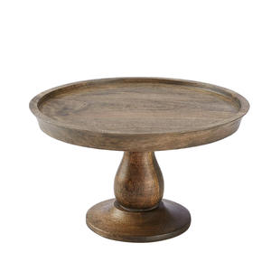 Présentoir à gâteaux en métal et bois de créateur attrayant pour le service de gâteaux de célébration de mariage et d'anniversaire avec une qualité durable - Product Image 6