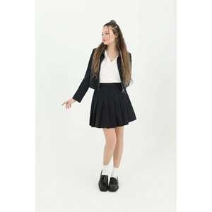 Chaqueta Corta con Detalle de Cremallera para Mujer, Modelo Otoño 24S-31605CKT - Product Image 3