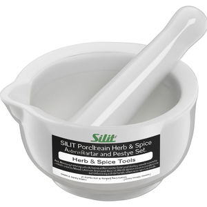 Juego de Mortero y Pilón de Porcelana SILIT para Hierbas y Especias - Product Image 2