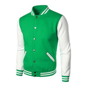 Chaquetas universitarias de talla grande, venta al por mayor, chaquetas universitarias en blanco, logotipo personalizado, chaqueta universitaria Lisa Letterman para hombre, productos de buena calidad - Product Image 2