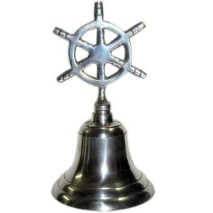 Style nautique tenture murale cloche laiton bateau ancre cloches avec corde suspendu main cloche maison décorative article de haute qualité 2025 - Product Image 5