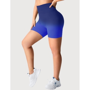 Nuevos pantalones cortos de botín para mujer, pantalones cortos deportivos sin costuras para Yoga y gimnasio para mujer, pantalones cortos de compresión de cintura alta para Yoga - Product Image 5