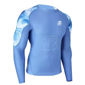 Vêtements de fitness bas prix MMA Rash Guard Top qualité MMA Rash Guard meilleur matériel MMA Rash Guard pour hommes - Product Image 1