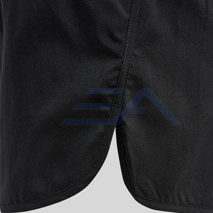 Wholesale Women High Waist Breathable Gym Shorts Fitness Wear Factory Price Spandex/Polyester Solid Pattern for Sale - Product Image 4