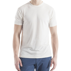 T-shirts unis personnalisés pour hommes T-shirts en coton et bambou pour hommes T-shirt pour hommes Livraison DDP - Product Image 5