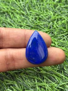 Pierre précieuse Lapis Lazuli bleu naturel AAA + de haute qualité en forme de perle personnalisée pour la fabrication de bijoux à bricoler soi-même de pierres précieuses en vrac - Product Image 2