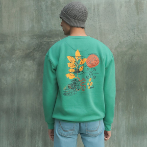 Sweat-shirt d'hiver pour homme de qualité supérieure, poids lourd 300 g/m², doublure polaire, épaules tombantes, pull en polyester/coton, personnalisable - Product Image 3