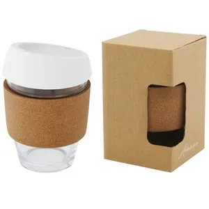Bicchiere in Vetro Borosilicato Personalizzato Lidan, Gadget per Bevande di Alta Qualità - Product Image 1